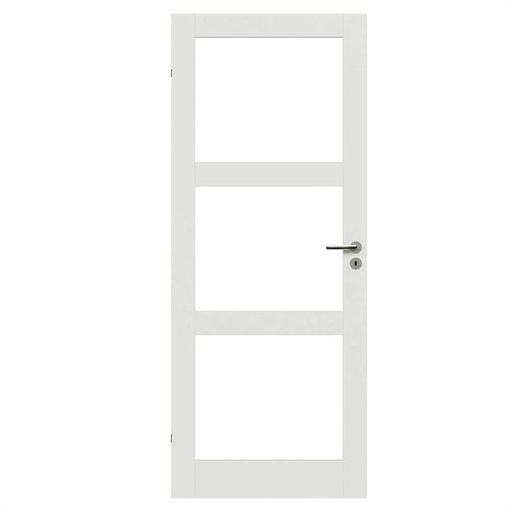 Kvadrat 3 Massiv Glasdør - Safco Doors, M10x20,5 (92,5 x 200 cm)