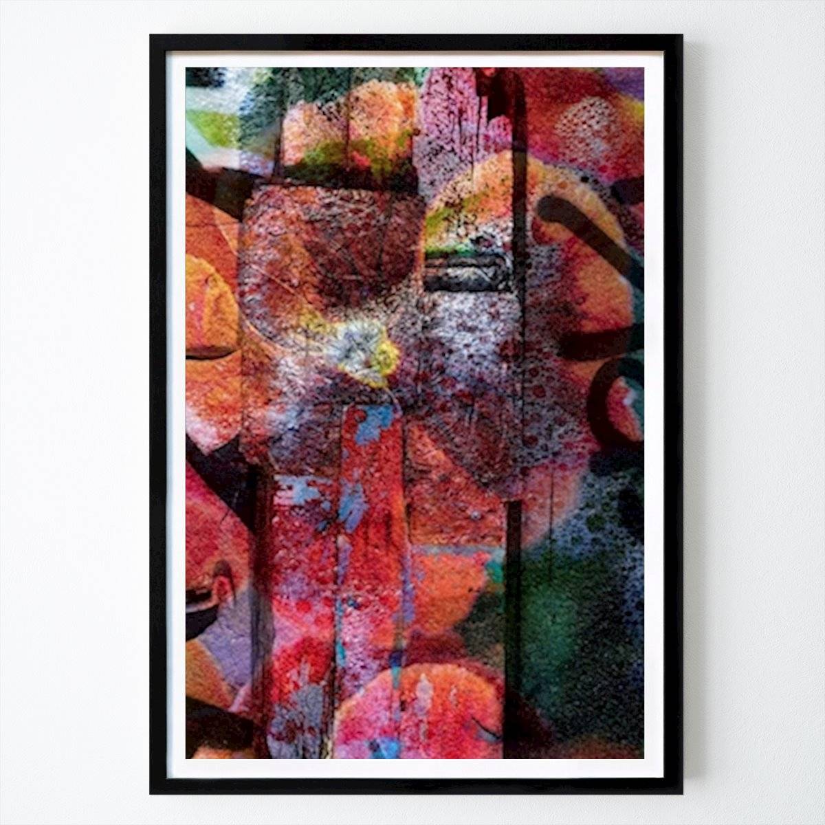 Abstrakt Poster: Graffiti av Jytte boye nielsen