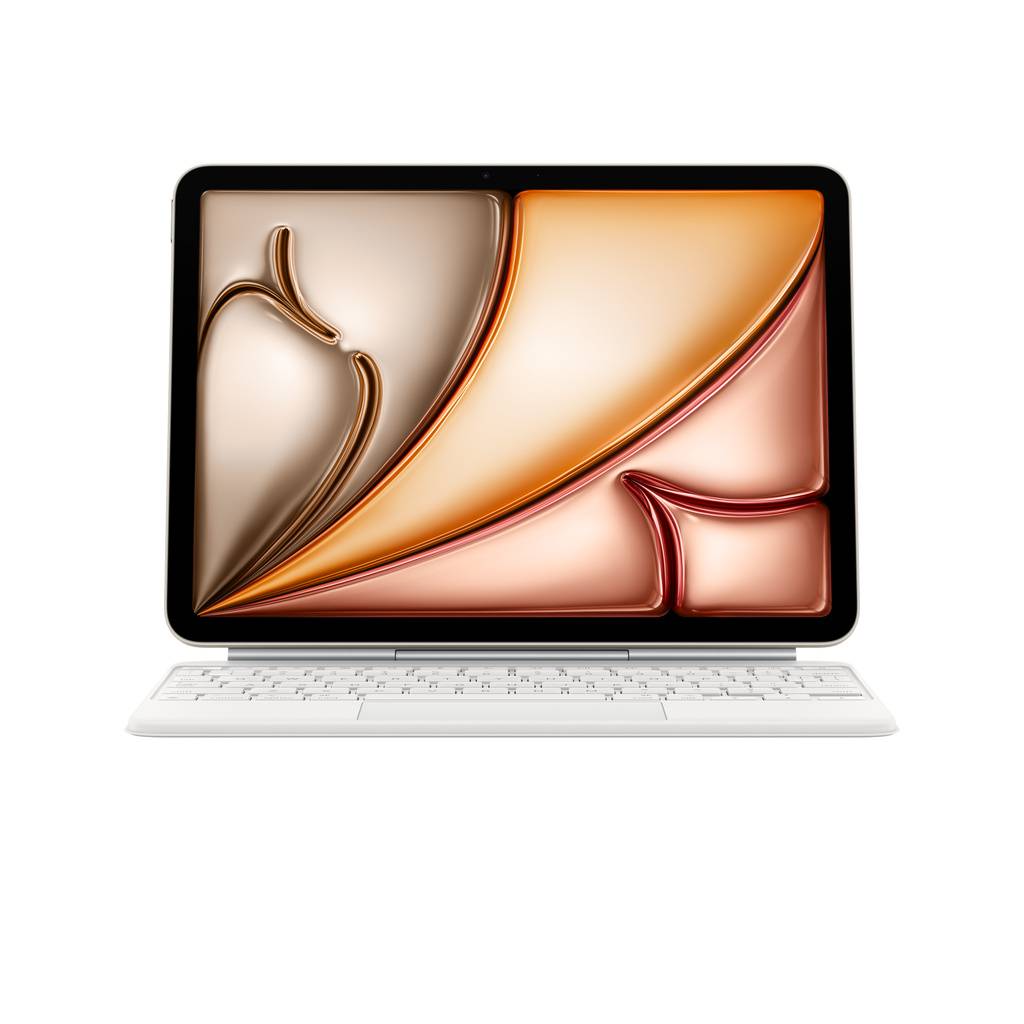 Apple Magic Keyboard till iPad Air 11 tum (M4) – norskt – vit