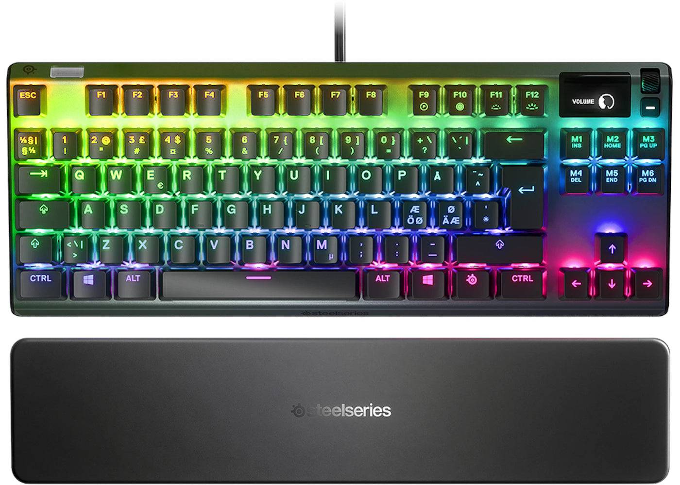 SteelSeries Apex Pro TKL Keyboard (Nordic) 64738 - One Size (One Size)