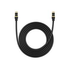 Network cable cat.8 Baseus Ethernet RJ45 40Gbps 3m (black)