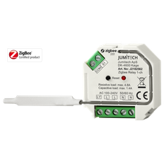 Trådløs zigbee 3.0 relæ modul med 1-kanal 4,8A/250VAC
