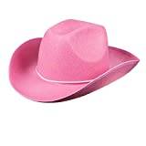 Boland 04074 04072 cowboyhatt för vuxna, rosa, en storlek