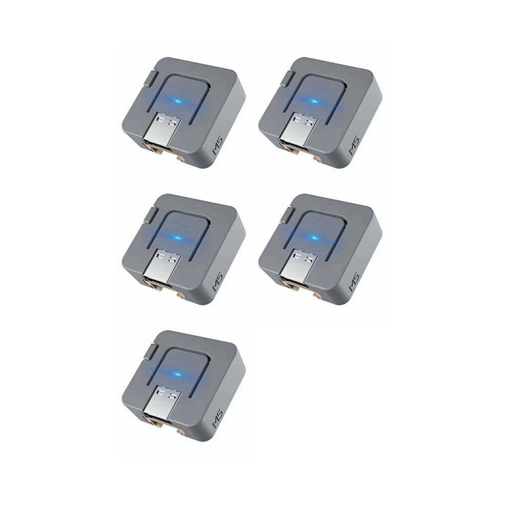 5X M5Stack ATOM Lite ESP32- Utvecklingskortssats med WiFi-Programmerbar Knapp IoT-Nodmodul