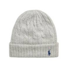 Ralph Lauren, Accessoarer, Dam, ONE Size, Grå Stickad Mössa