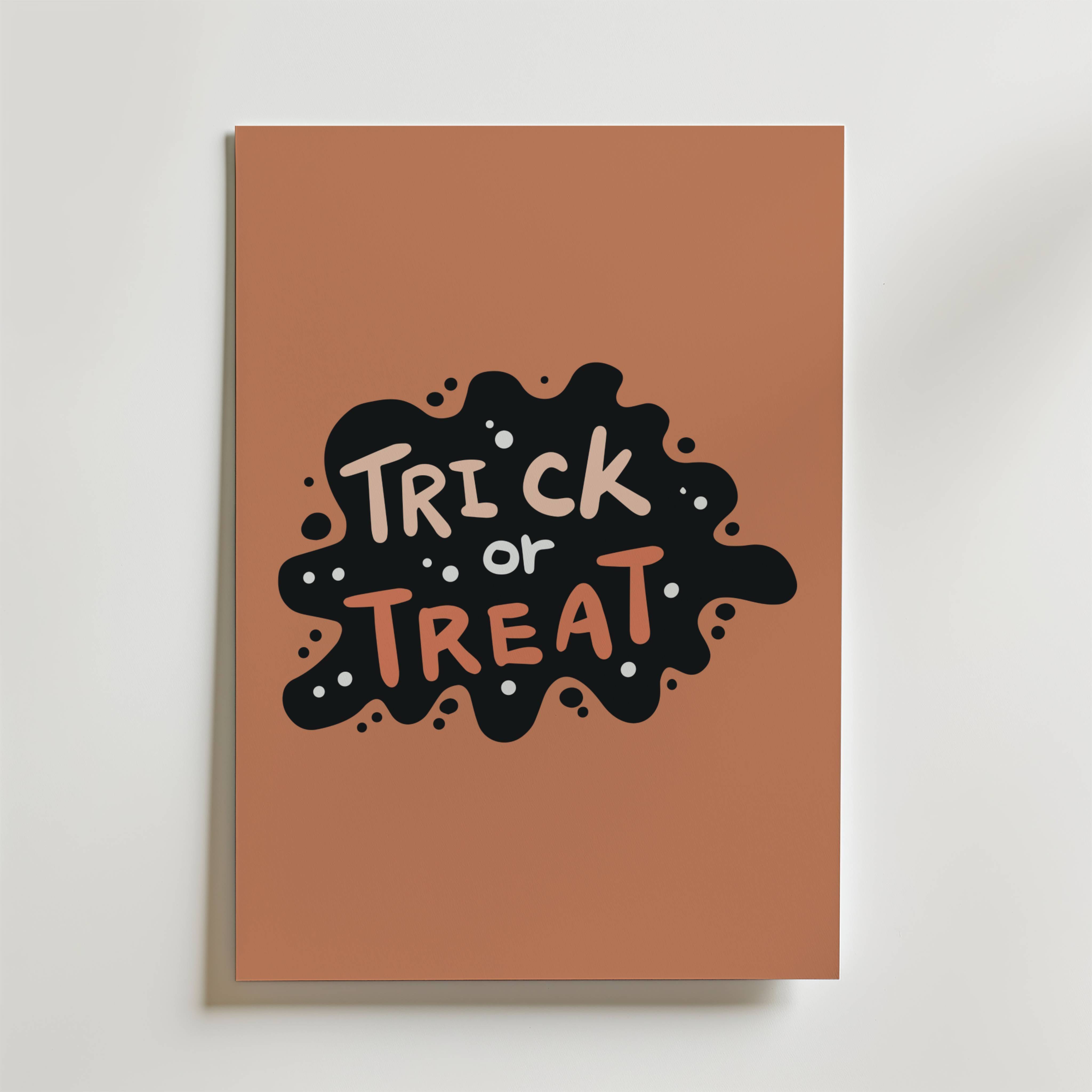 Sweet Fright Poster - Premium Canvas 70x100 cm