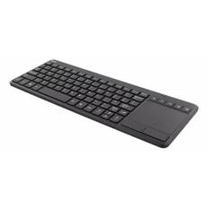 deltaco Wireless mini keyboard touchpad membrane US USB nano receiv