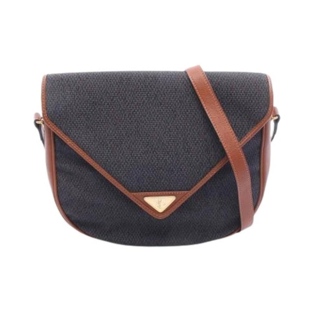 Yves Saint Laurent Vintage - Pre-owned Vintage Axelremsväska Vintage - Dam - ONE Size - Läder