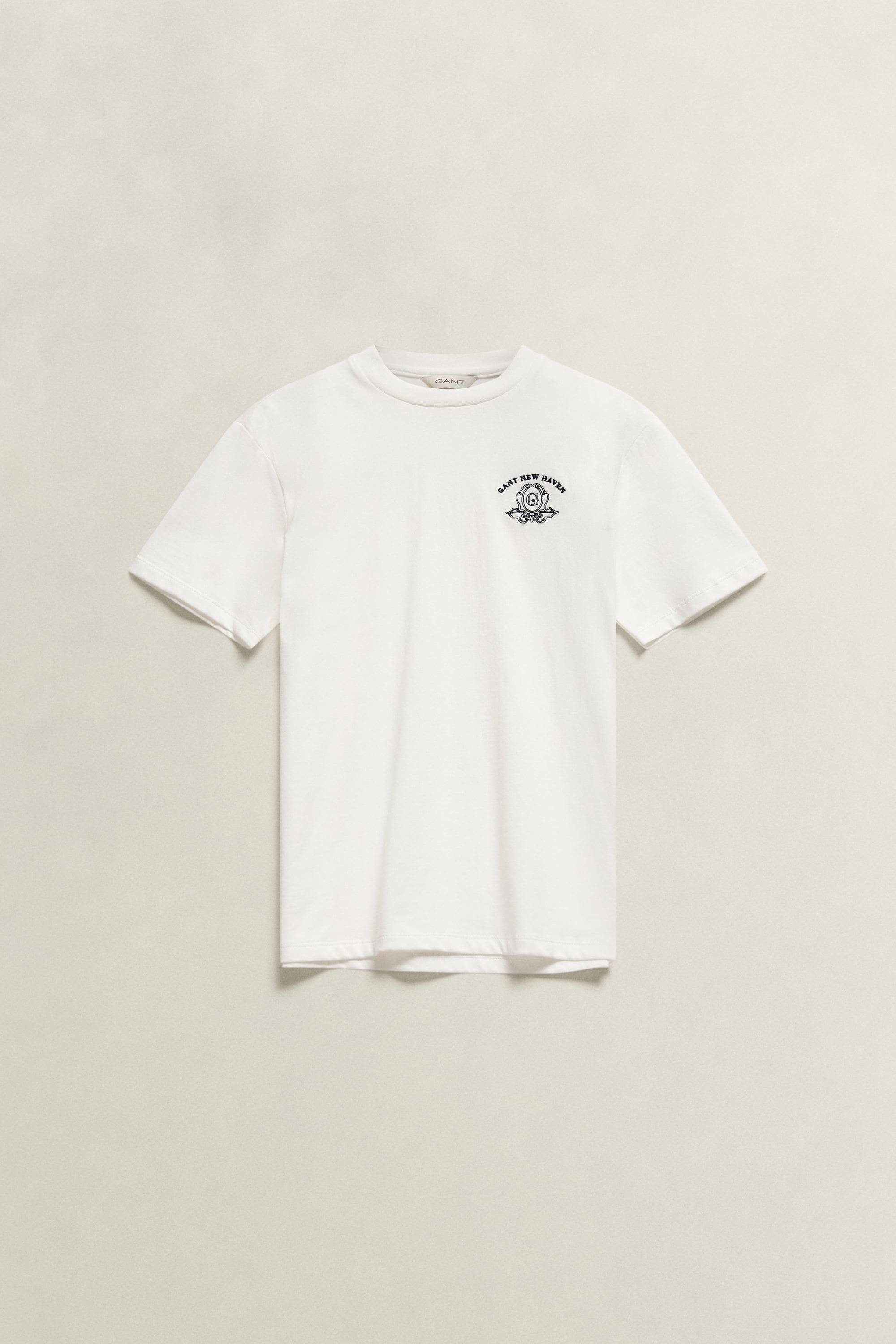 GANT Tonåring Teen Girls T-shirt med tryck (176) CREAM