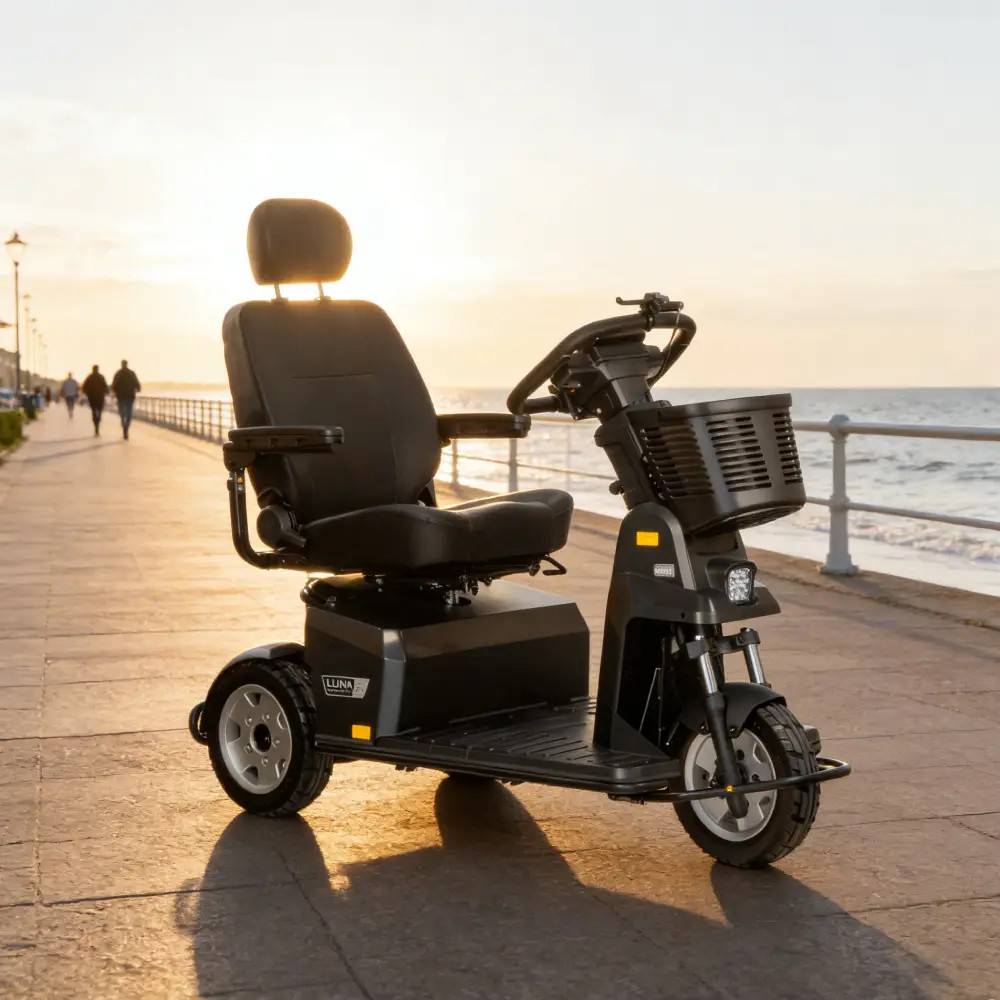 Victory Luna Z | Komfortabel trehjulet seniorscooter - 75Ah