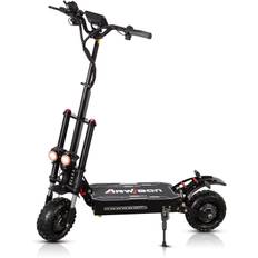 ARWIBON Q12plus Hopfällbar Elscooter för Vuxna 11 tum Terrängdäck 3000W Motor Elscooter 60V38Ah Batteri Mountain Offroad Elscooter