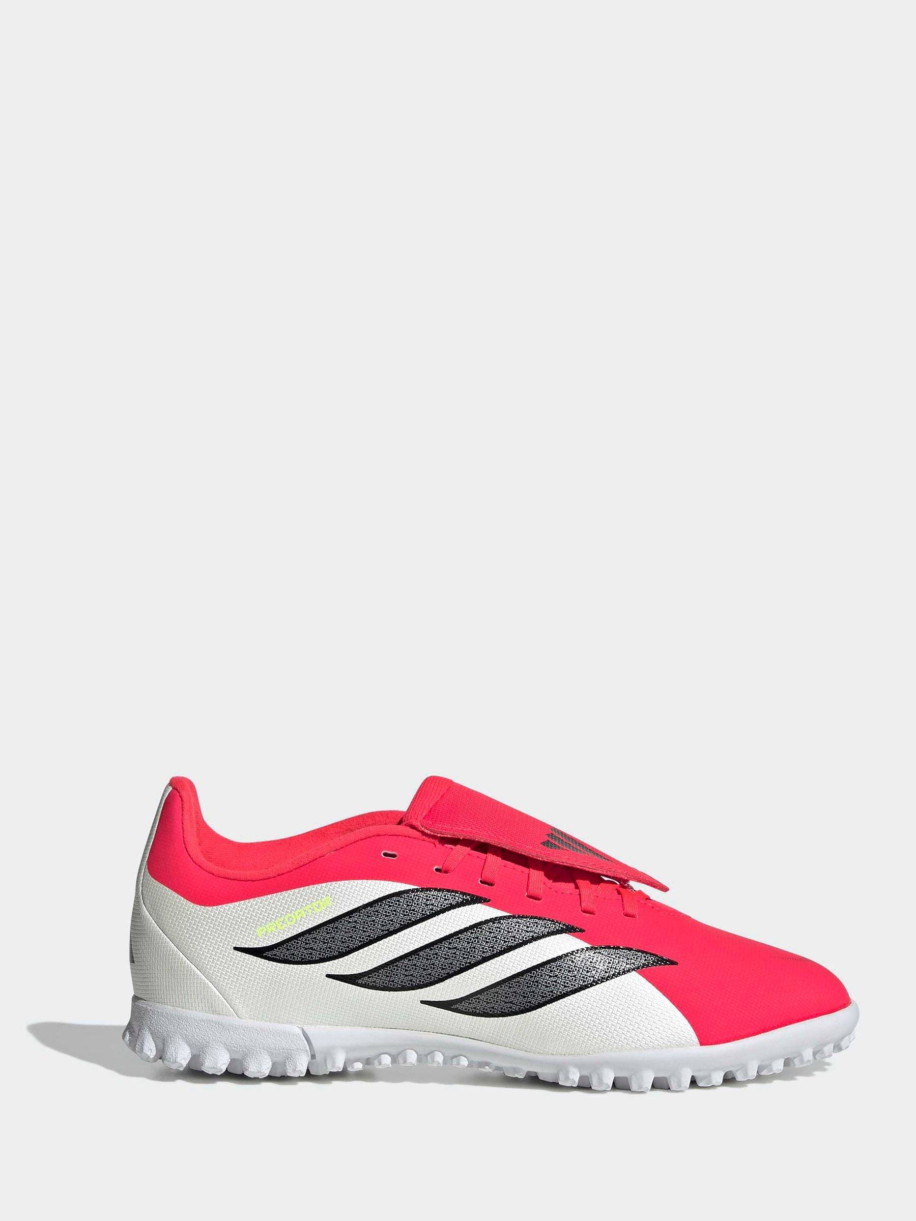 adidas adidas Red Predator Club Fold-Over Tongue Turf Football Kids Trainers
