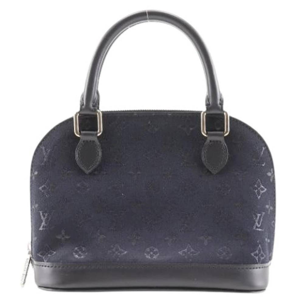 Louis Vuitton Vintage Pre-owned Vintage Canvas Håndtaske - Vintage - Dame - Sort - ONE SIZE -