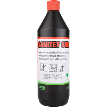 Sanitetsrent Sur Vikur Clean 1L