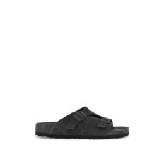 Birkenstock, Sko, Herre, Grå, 45 EU, Zürich Smalle Fit Slides