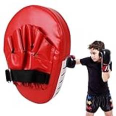 Kick Boxing Pad,Boxing Mitts | Hand Target Curved Träningsutrustning Stansvantar | Stansningsträning Handkuddar Justerbar Tjock För Karate Kickboxning Taekwondo