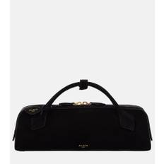 AlaÃ¯a Le Teckel suede clutch