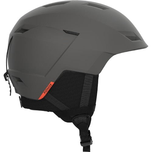 Salomon PIONEER LT Access Skihjelm Unisex | Let & Komfortabel Skihjelm (Farve: Grå, Størrelse: 59-62)