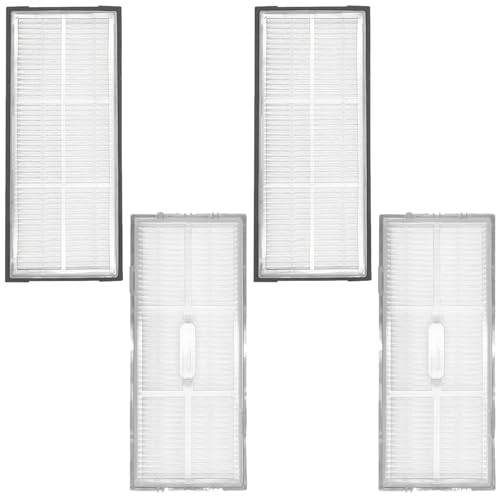 4 stycken filter för Roborock s7, Tillbehör för Roborock s7 Max Ultra, Reservdelar för Roborock s7 för Roborock S8/S8+/S8 Pro Ultra/S7/S7 Maxv/S7 Maxv Ultra/S7 Max Ultra/S7 Pro Ultra Robot