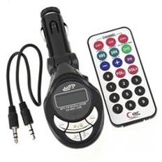 4 in 1 bil bluetooth fm-sändare mp3 spelare trådlös fm-sändare för sd / mmc / usb / cd-fjärrkontroll