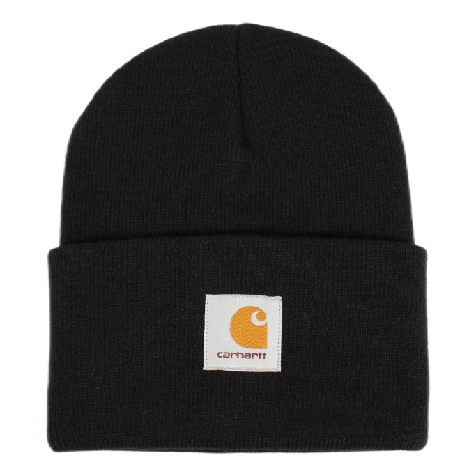 Acrylic Watch Hat 100% Acrylic Black