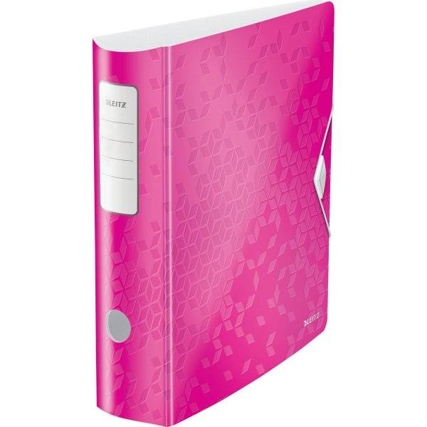 Leitz Active WOW Brevordner | 80 mm | Pink