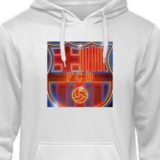 Børne-Hoodie | Blød Hættetrøje til Børn FC Barcelona grå 9-11 År