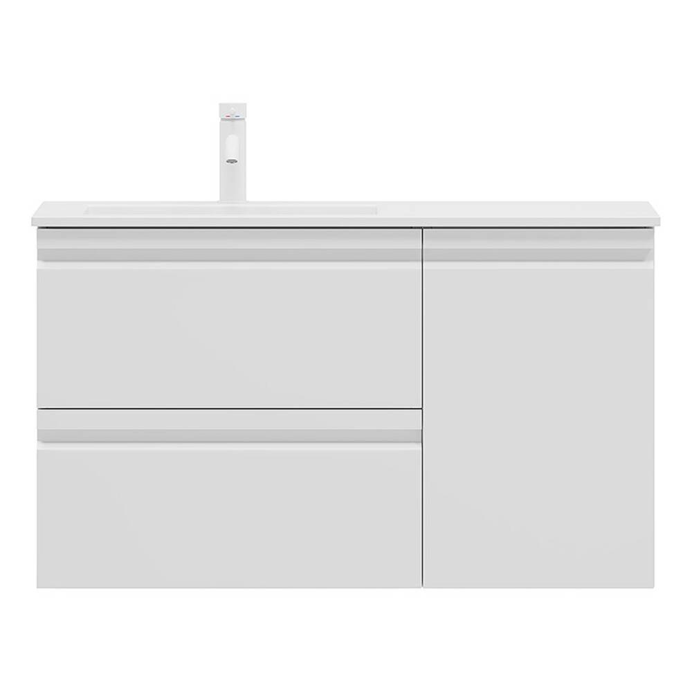 KOMMODPAKET CAMARGUE SKÄRGÅRD VÄNSTER VIT MATT 100CM