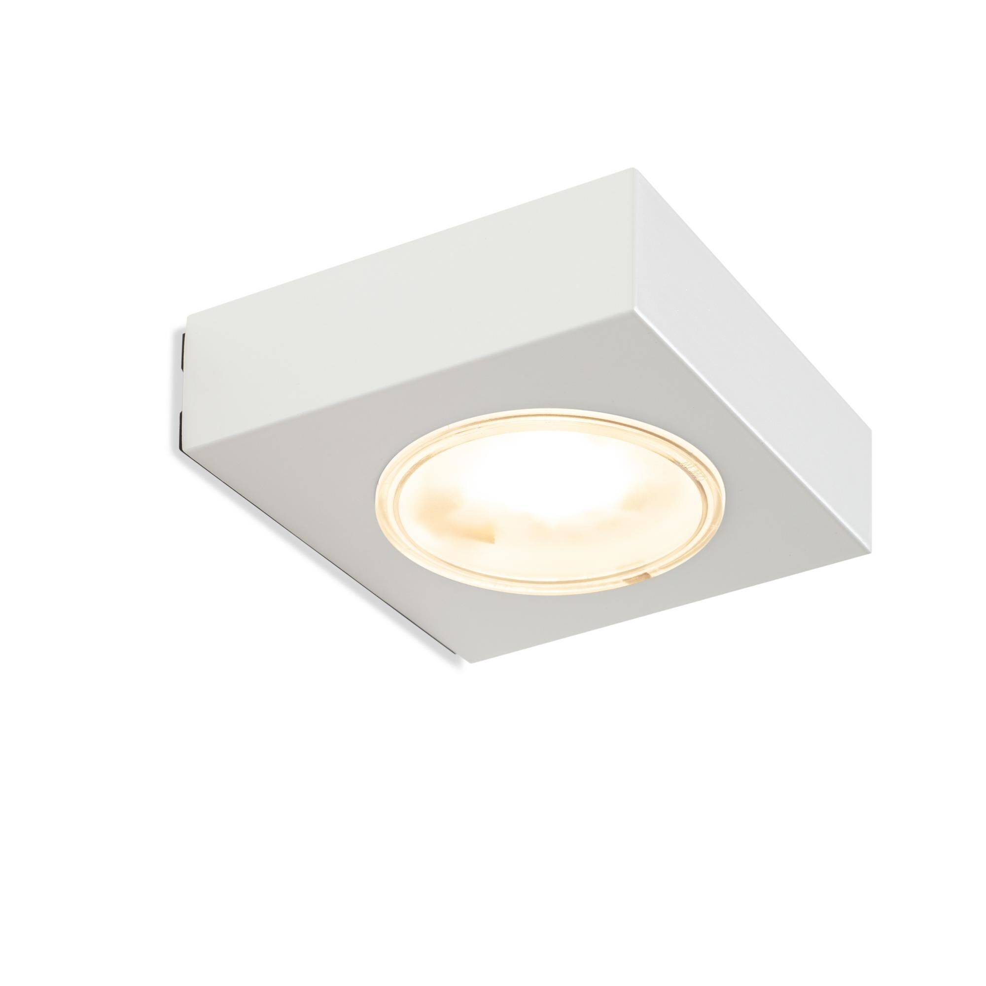 Fix Double Væglampe Up/Downlight Mat Hvid.