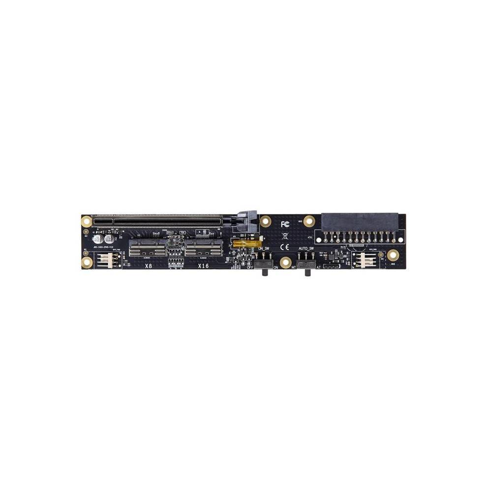 2Port SlimSAS X16 Base Board Slimsas Card Expansion Dock PCIE4.0 X16 to Slimsas 8654 PC Adapter