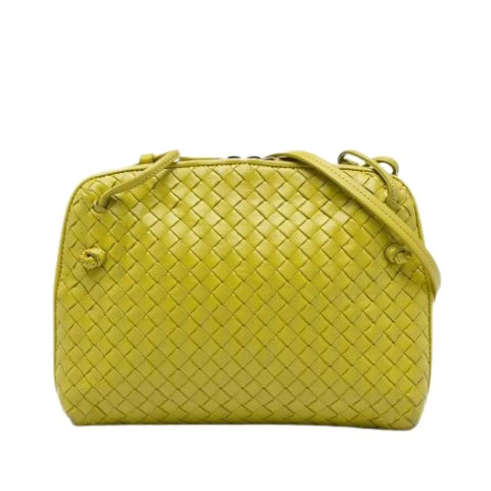 Bottega Veneta Vintage Pre-owned Nodini Bag - Vintage - Dame - Gul - ONE SIZE - Uld