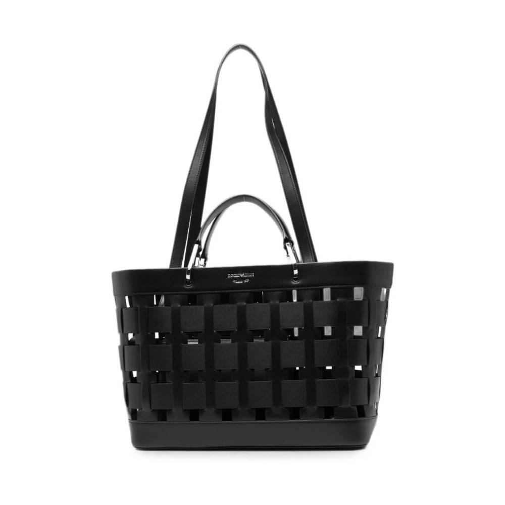 Emporio Armani Mellem Stor Tote Taske - Tasker - Dame - Sort - ONE SIZE -