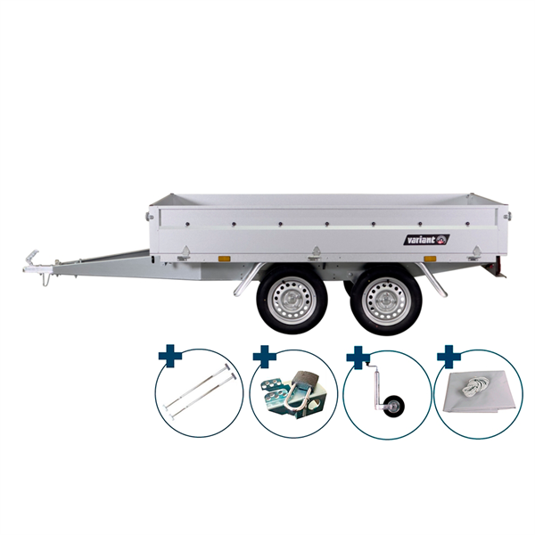 Variant 756 A ladtrailer - 750 kg | Inkl Udstyrspakke