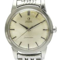 Omega Vintage, Pre-owned, Herr, ONE Size, Pre-owned Rostfritt stal klockor - gray (ONE SIZE)
