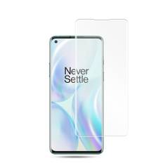 OnePlus 8 - MOCOLO curved UV lys hærdet beskyttelsesglas m/komplet dækning