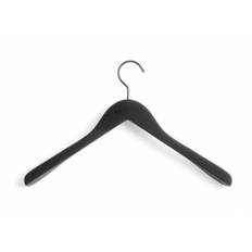 HAY - Soft Coat Hanger 4-pack - Galge - Wide Black - W44 x H27 (4 pcs)