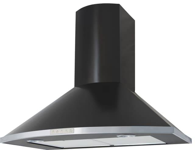 Franke vägghängd alliancefläkt 110.0350.662 (svart  60cm villa)