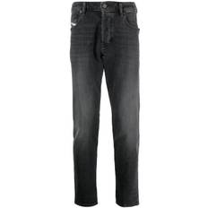 Diesel - D-Yennox stentvättade straight-jeans - herr - bomull/Elastan - 38/32 - Svart