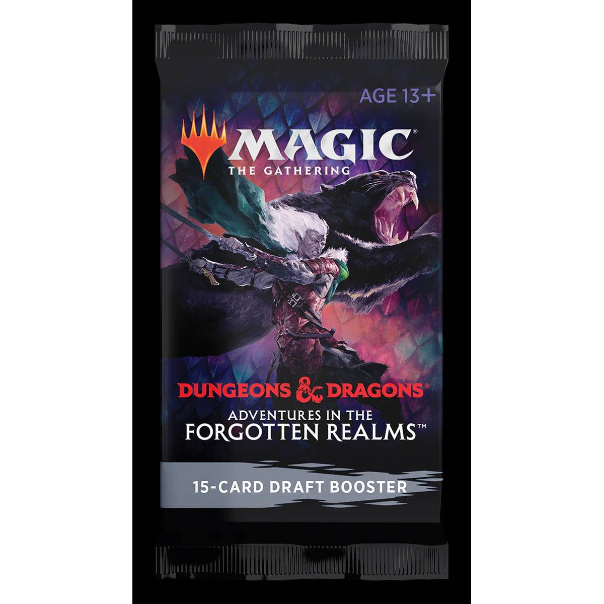 Magic the Gathering: D&D Adventures in the Forgotten Realms Draft Booster - Brugtmoms