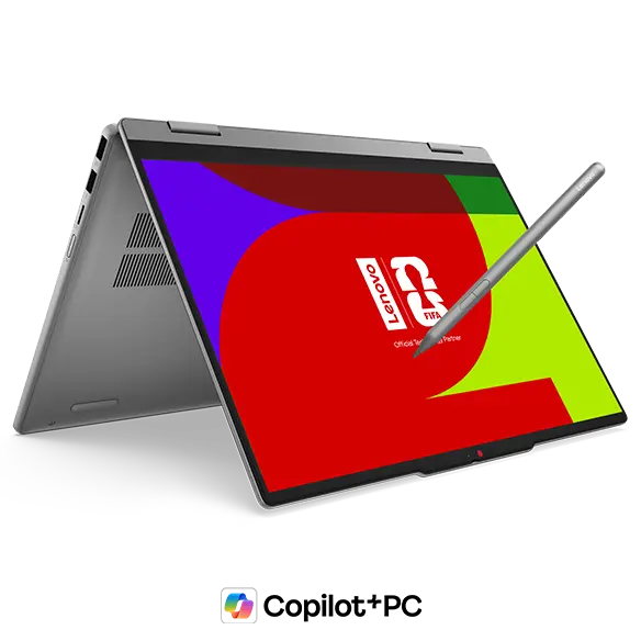 Lenovo IdeaPad 5i 2-in-1 Gen 11 14" Intel Intel® Core Ultra 7 355-processor LPE-cores op til 3,50 GHz P-cores op til 4,70 GHz, Windows 11 Home 64, 1 TB SSD M.2 2242 PCIe Gen4 TLC