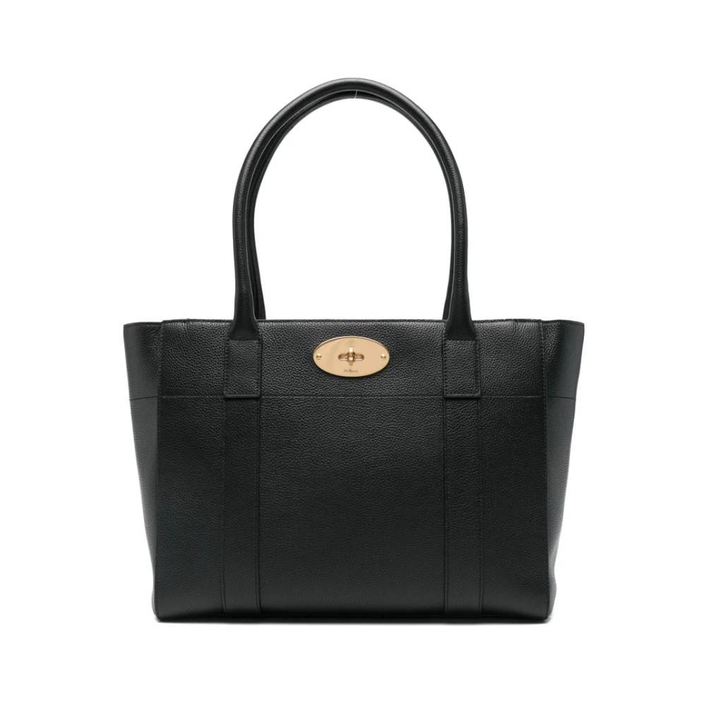 Mulberry Structured Tote Bag - Tasker - Dame - Sort - ONE SIZE -