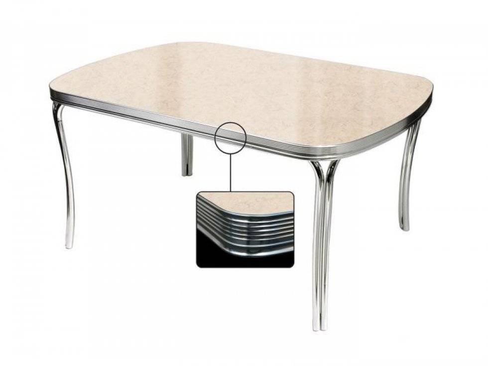 Diner bord medium (4 stolar) (Färg: SVART BLANKT)