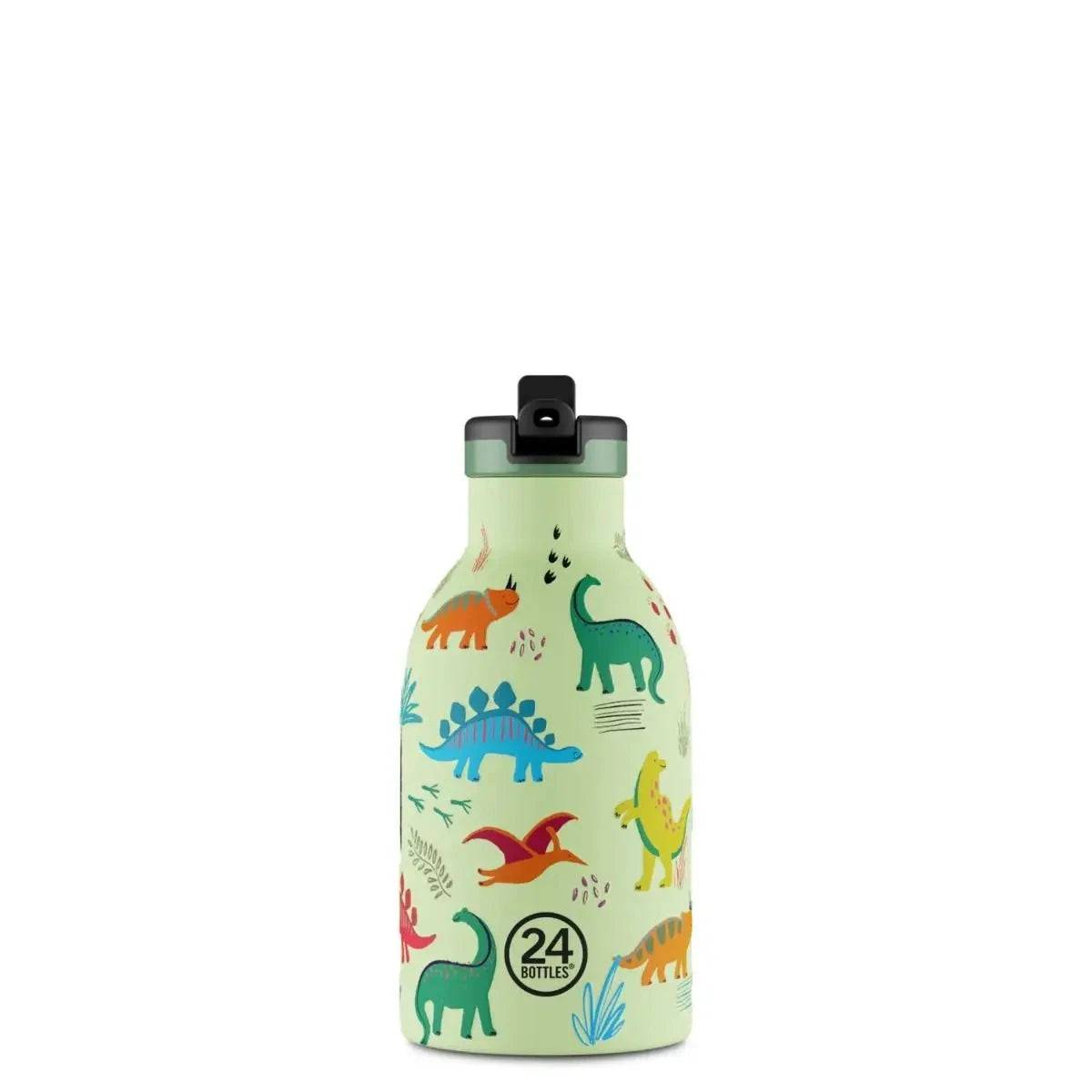 24Bottles - Clima Drikkedunk Sugerør Børn 330 Ml - Jurassic Friends