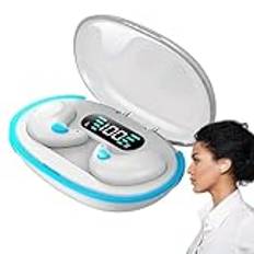 Trådlösa öronsnäckor för sport | Trådlösa in-ear hörlurar brusreducerande design – osynligt bärbart headset tydligt ljud för familj vänner kollegor
