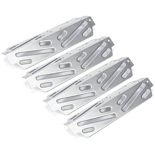 GFTIME 31,8 cm Flavorizer Bars 66040 för Weber Genesis II E310, S310, E330, E315, S315, E335, S335, II 400-serien E/S-435 gasgrill, värmereflektor, rostfritt stål grillreservdelar för Weber 4 stycken