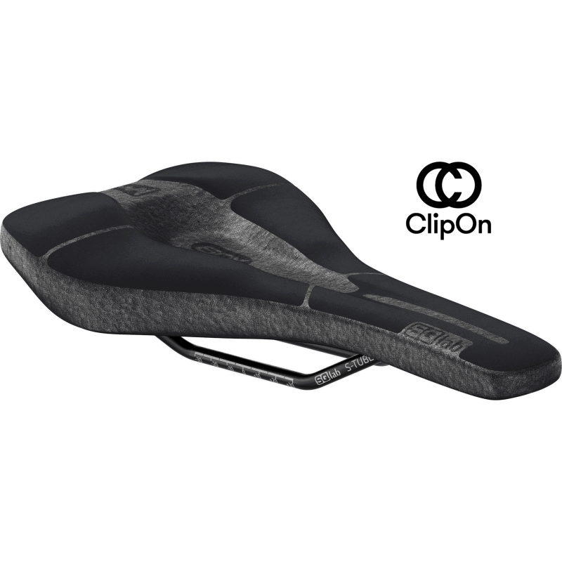 SQlab ClipOn 6OX Infinergy® ERGOWAVE® active 2.1 - Sadel Black 15 cm