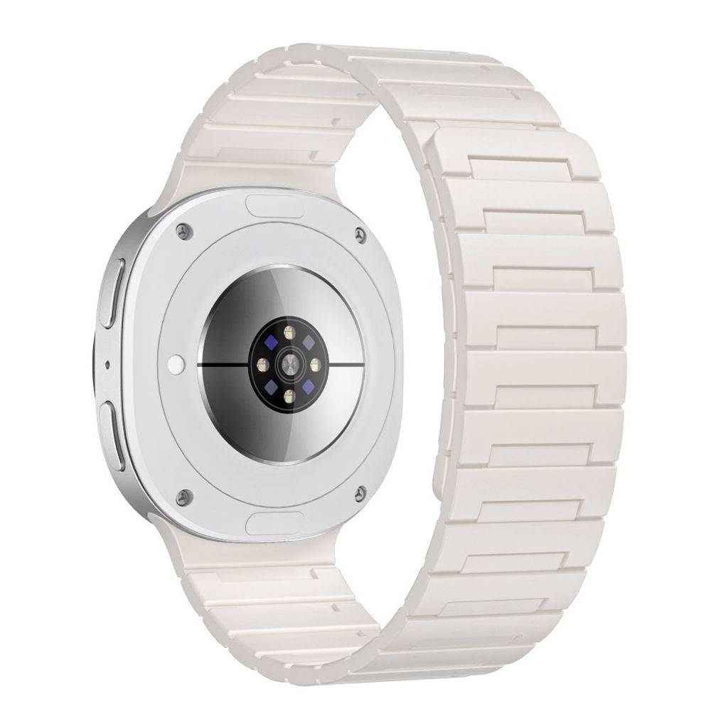 Samsung Galaxy Watch8 Classic 46mm etc. Klockarmband i silikon - beige