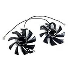 Datorkomponenter 85MM RTX 3060 GPU FAN Compatible with RTX 3060 RTX 3060 Ti Graphics Card Cooling Fan