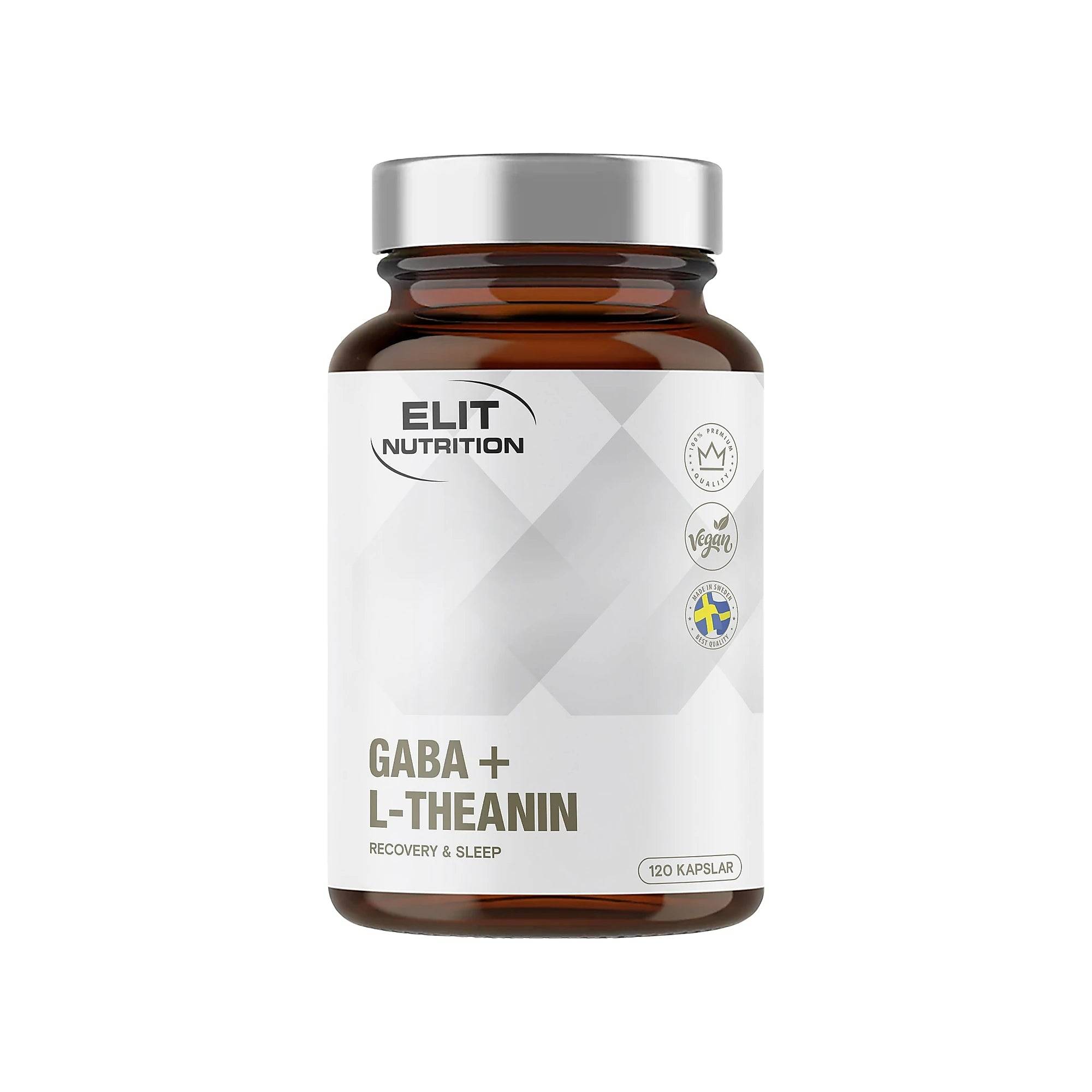Elit Nutrition Gaba + L-theanine 120 Kapslar