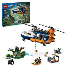 City - Jungle Exploration Helicopter at Base Camp…